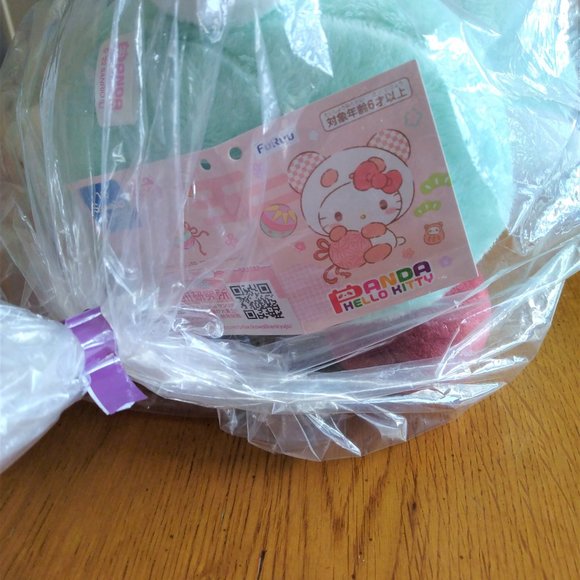 Hello Kitty Panda Little Chocolate Big Plushy New in Original Sealed Bag - Picture 4 of 8